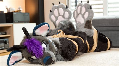 fursuit bondage porn